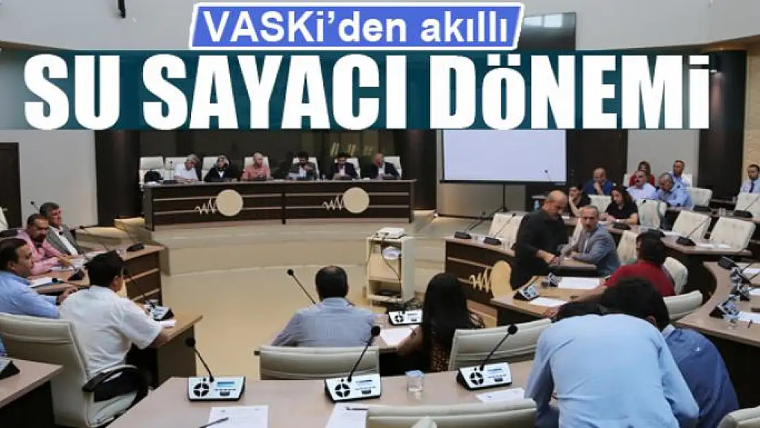 VASKİ'den akıllı su sayacı dönemi