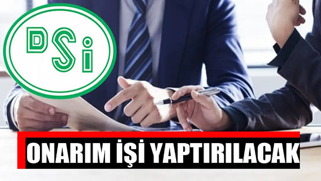 Onarım işi yaptırılacak