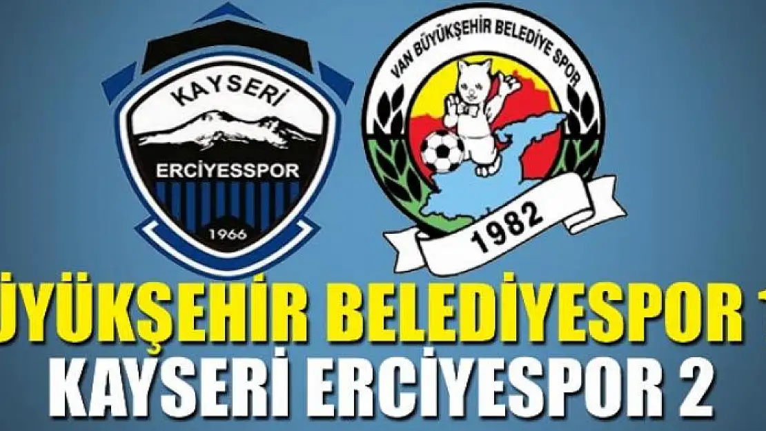 Kayseri Erciyespor 2-10 Büyükşehir Belediyespor 