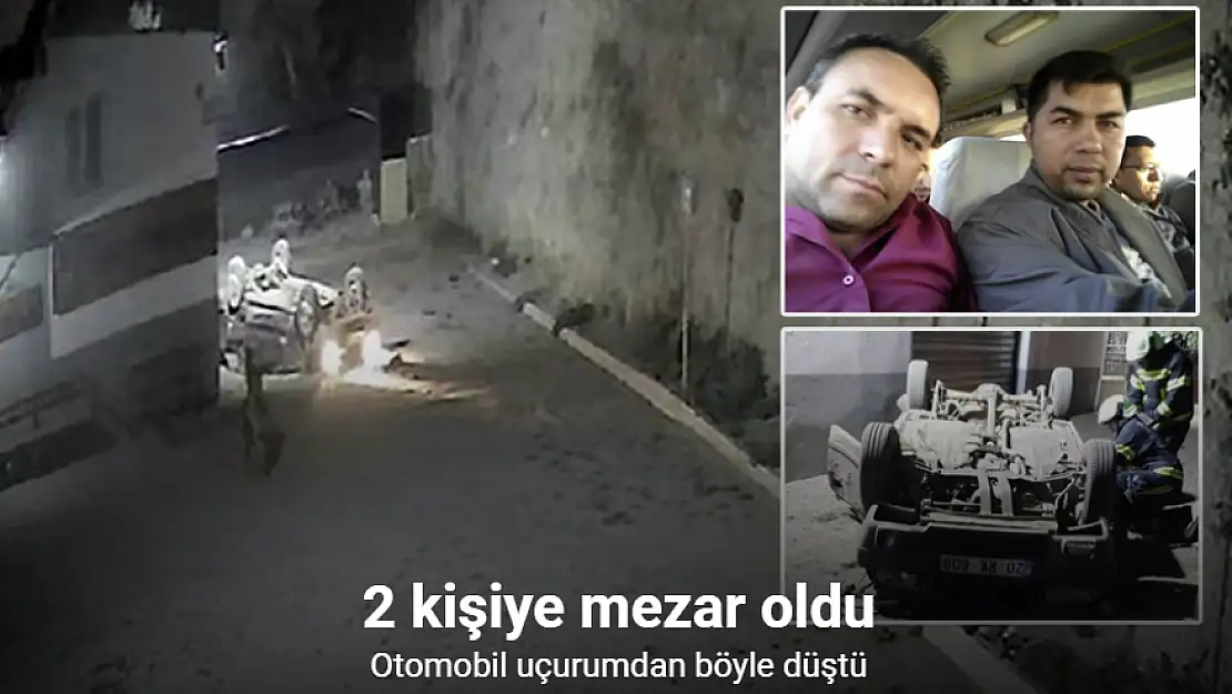 Otomobil 2 kişiye mezar oldu