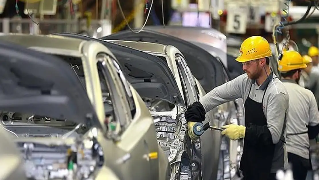 Otomotiv üretimi Temmuz'da yıllık yüzde 10 arttı