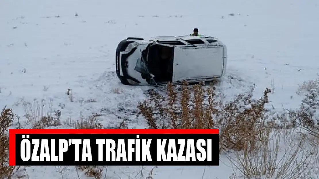 Özalp'ta trafik kazası