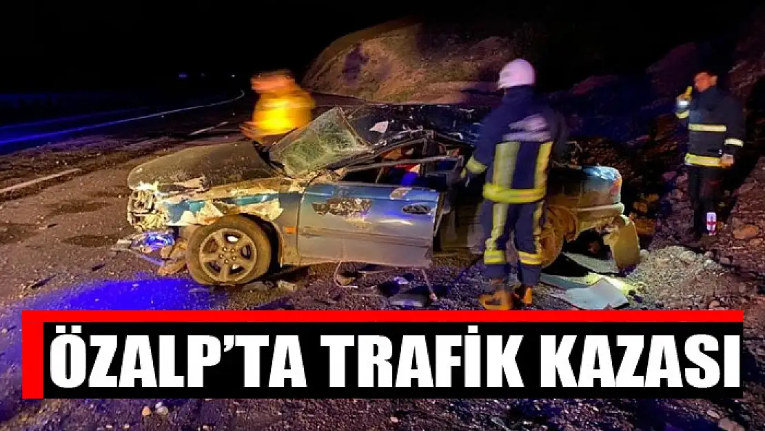 Özalp'ta trafik kazası