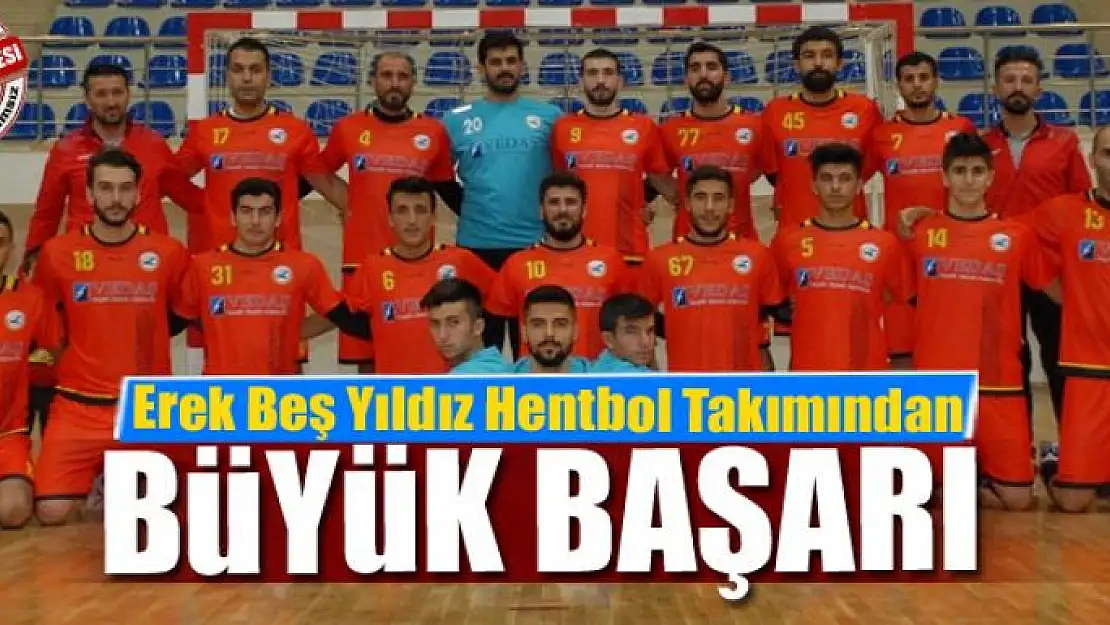 Erek Beş Yıldız Hentbol Takımından büyük başarı