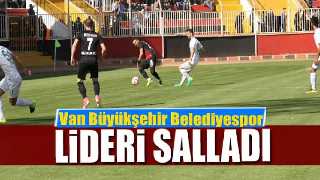 BÜYÜKŞEHİR LİDERİ SALLADI