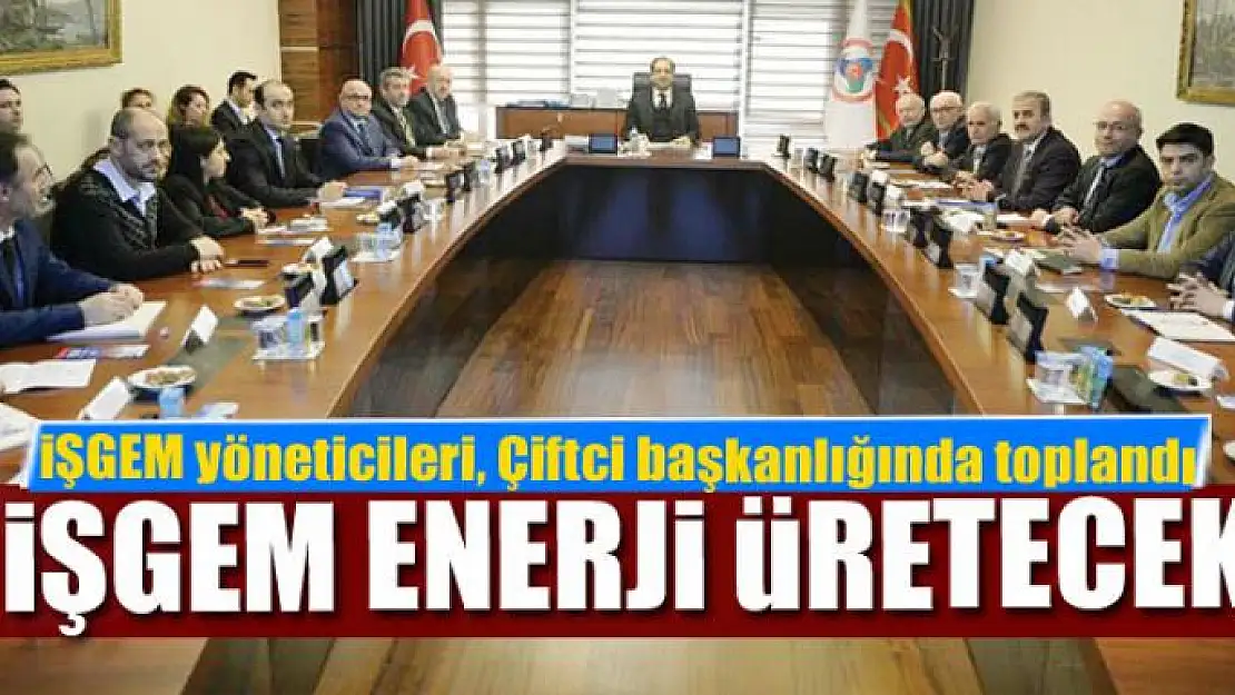 İŞGEM ENERJİ ÜRETECEK