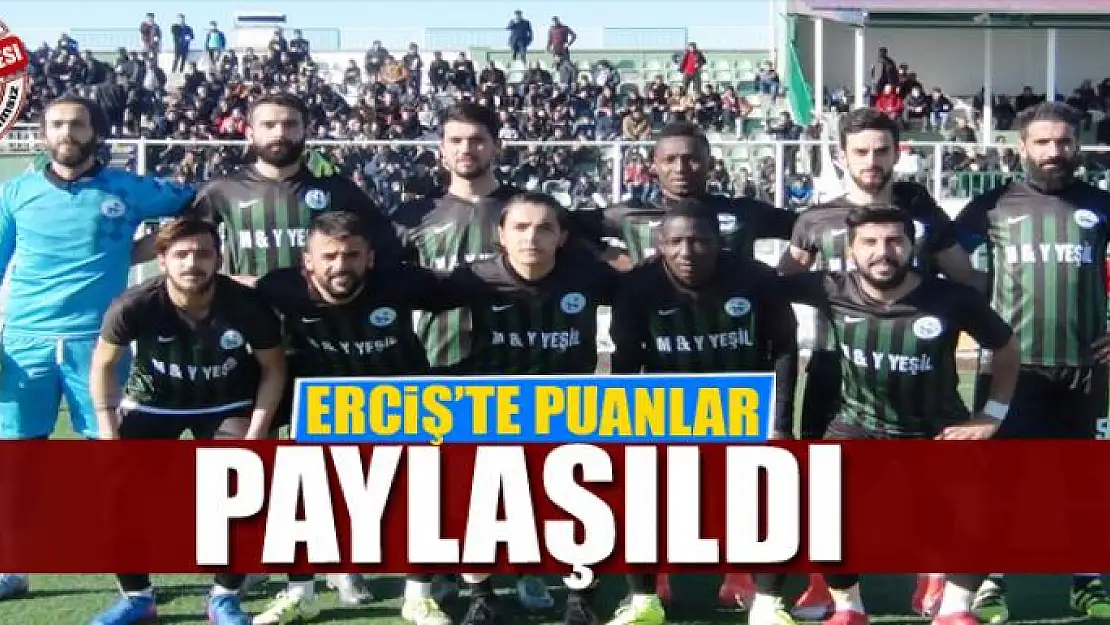 Erciş'te puanlar paylaşıldı 