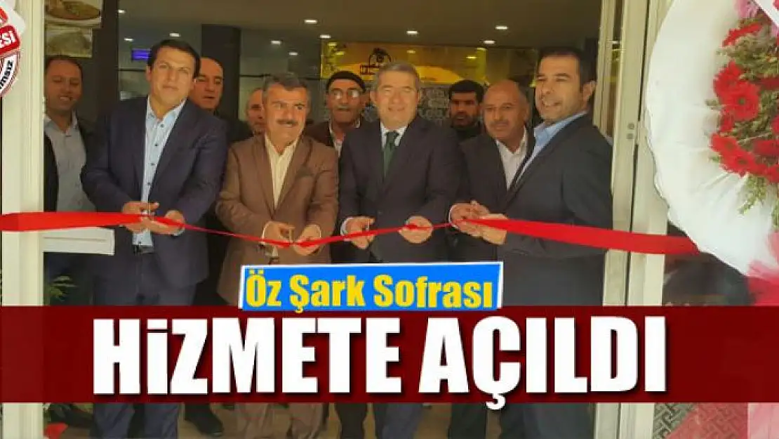 Öz Şark Sofrası açıldı