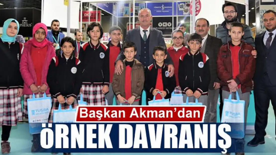 Başkan Akman'dan örnek davranış