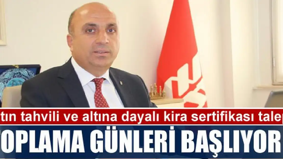 Van'da altın tahvili ve altına dayalı kira sertifikası talep toplama günleri başlıyor 