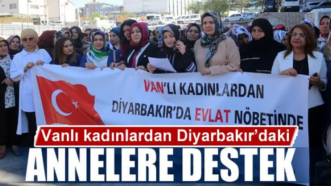 Vanlı kadınlardan Diyarbakır'daki annelere destek