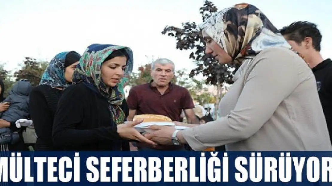 Mülteci seferberliği sürüyor