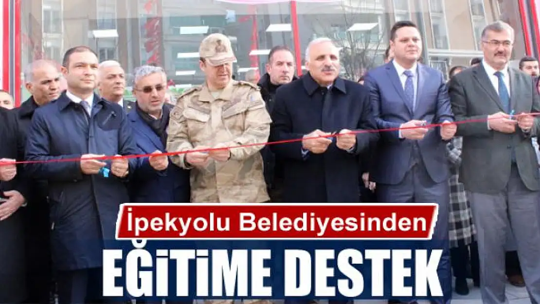 İpekyolu Belediyesinden eğitime destek 