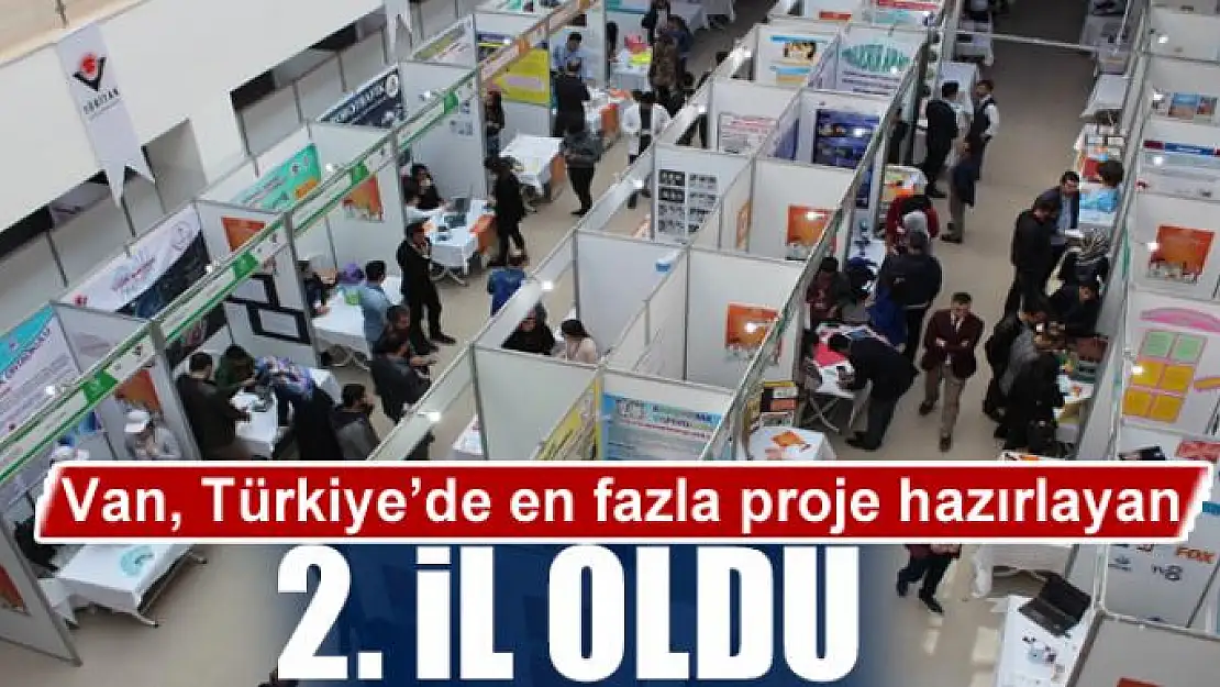 Van, Türkiye'de en fazla proje hazırlayan 2. il oldu