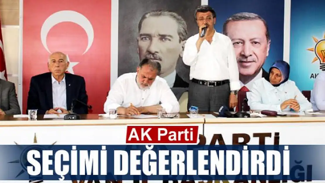 AK Parti seçimi değerlendirdi