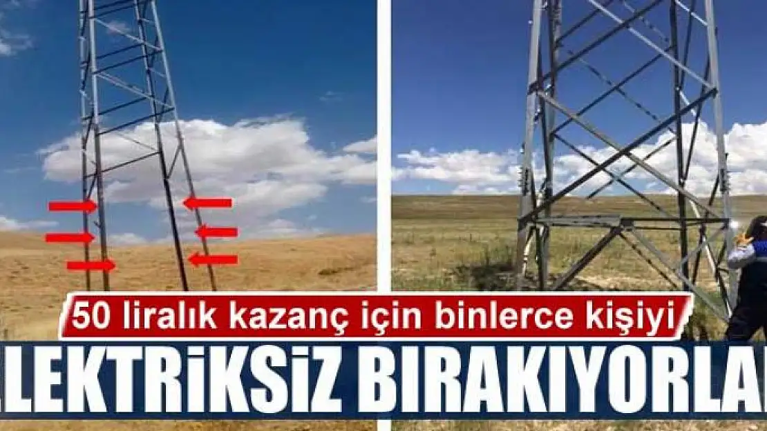 50 liralık kazanç için binlerce kişiyi elektriksiz bırakıyorlar