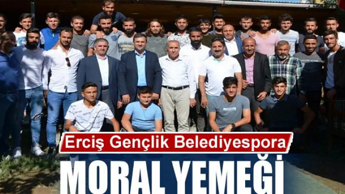 Erciş Gençlik Belediyespora moral yemeği