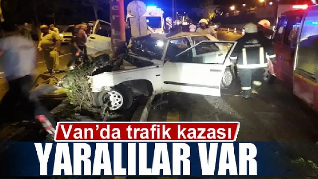 Van'da trafik kazası