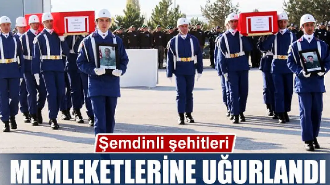 Şemdinli şehitleri memleketlerine uğurlandı