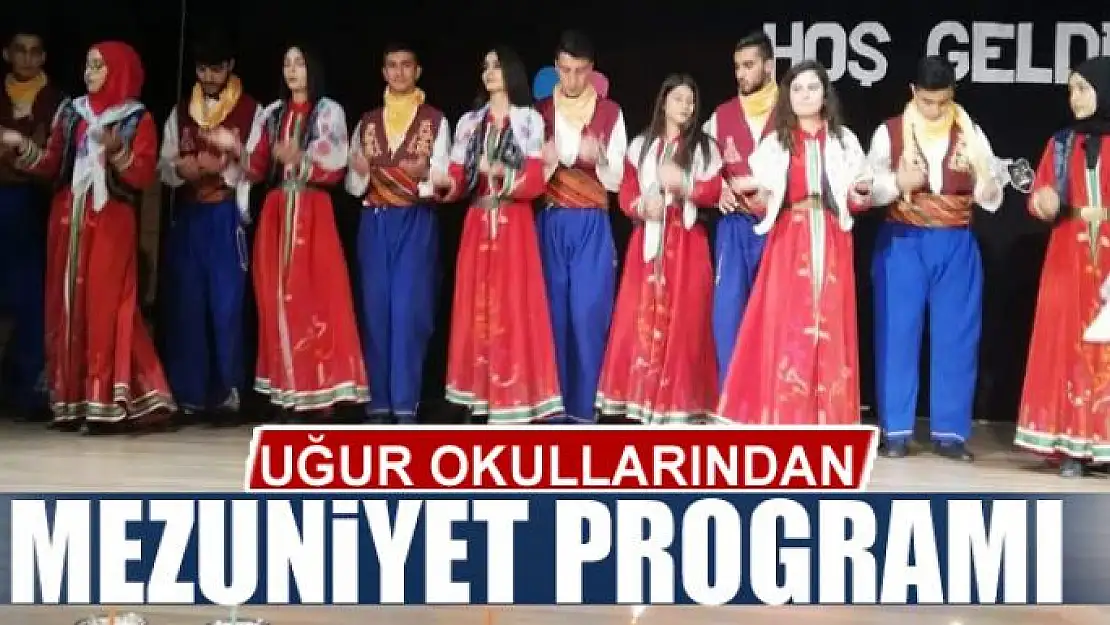 UĞUR OKULLARINDAN MEZUNİYET PROGRAMI   