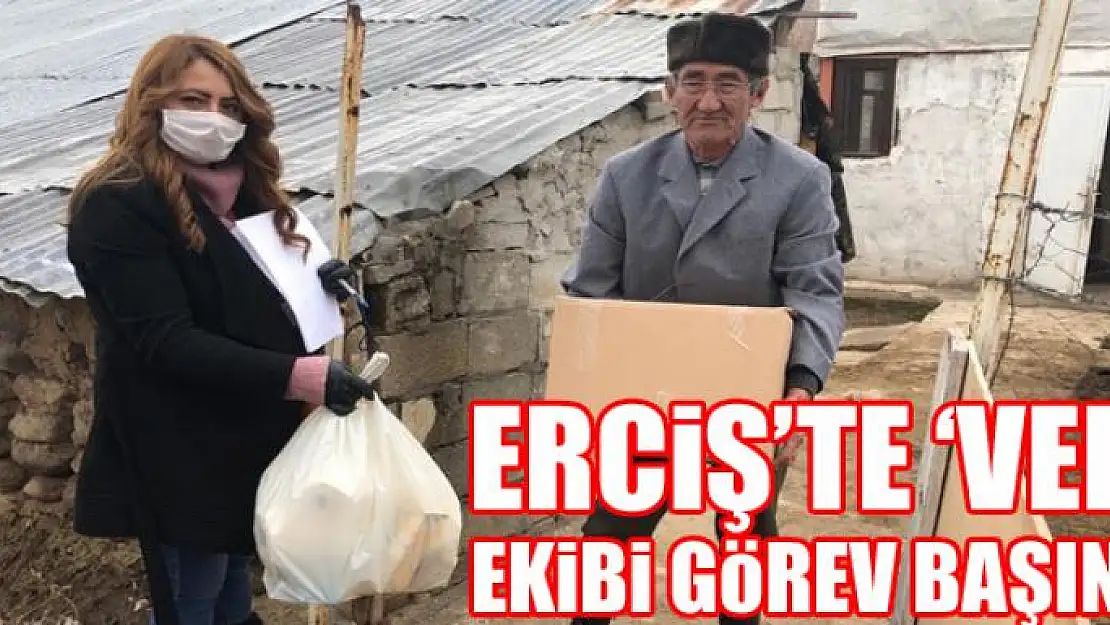 Erciş'te 'Vefa' ekibi görev başında