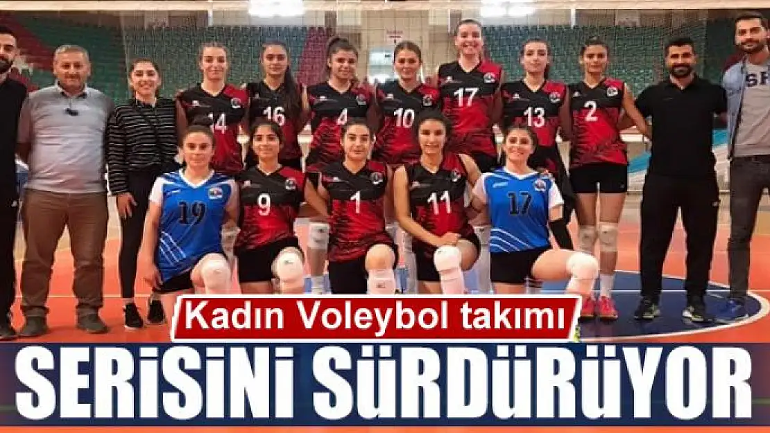 Kadın Voleybol takımı galibiyet serisini sürdürüyor