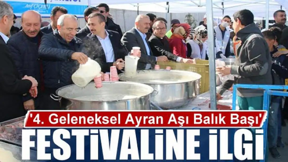 Edremit'te '4. Geleneksel Ayran Aşı Balık Başı' festivali