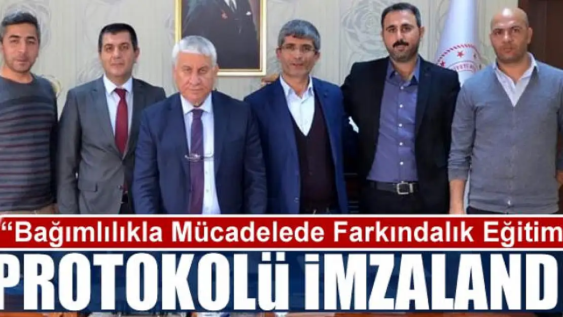 Van'da Bağımlılıkla Mücadelede Farkındalık Eğitim protokolü