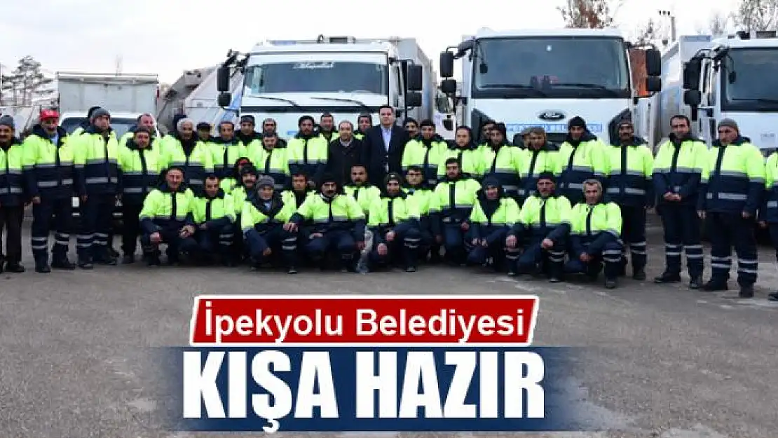 İpekyolu Belediyesi kışa hazır 