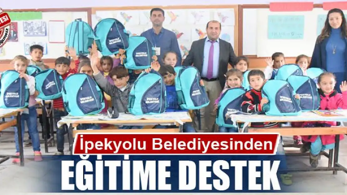 İpekyolu Belediyesinden eğitime destek 