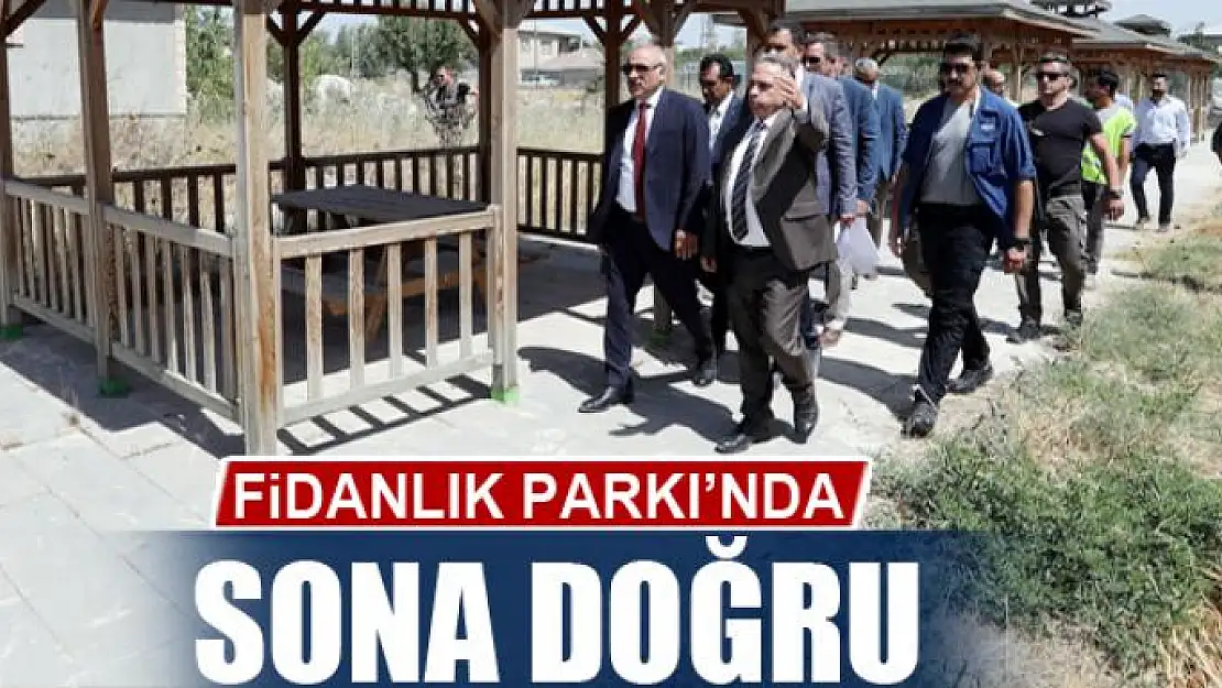 FİDANLIK PARKI'NDA SONA DOĞRU 