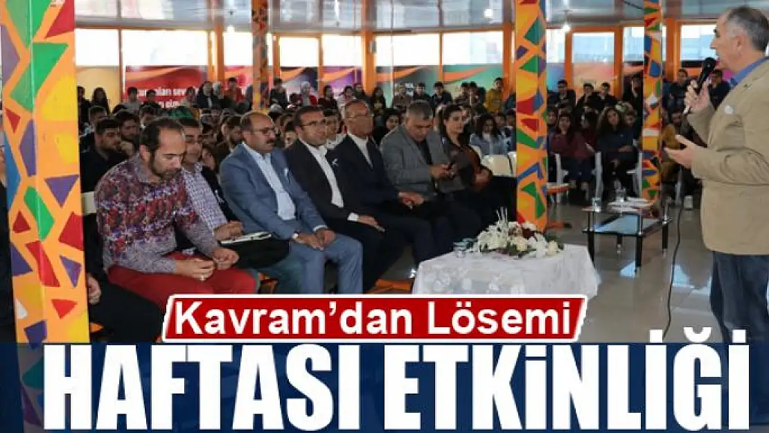 Kavram'dan Lösemi Haftası etkinliği