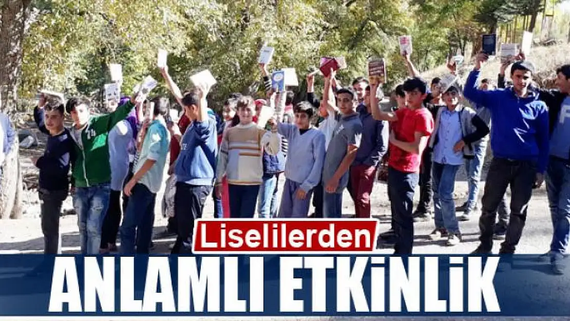 Bahçesaray Çok Programlı Anadolu Lisesi Müdürlüğünden Anlamlı Etkinlik 