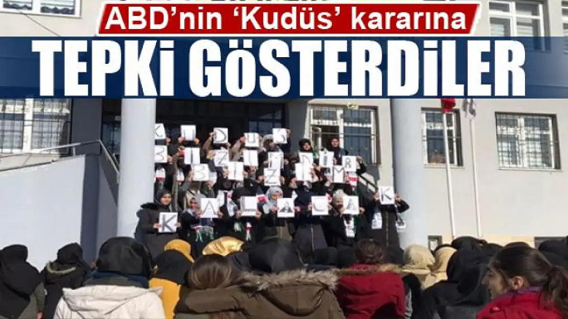 ABD'nin 'Kudüs' kararına tepki 