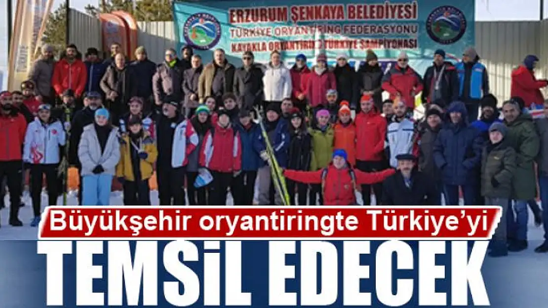 Büyükşehir, oryantiringte Türkiye'yi temsil edecek