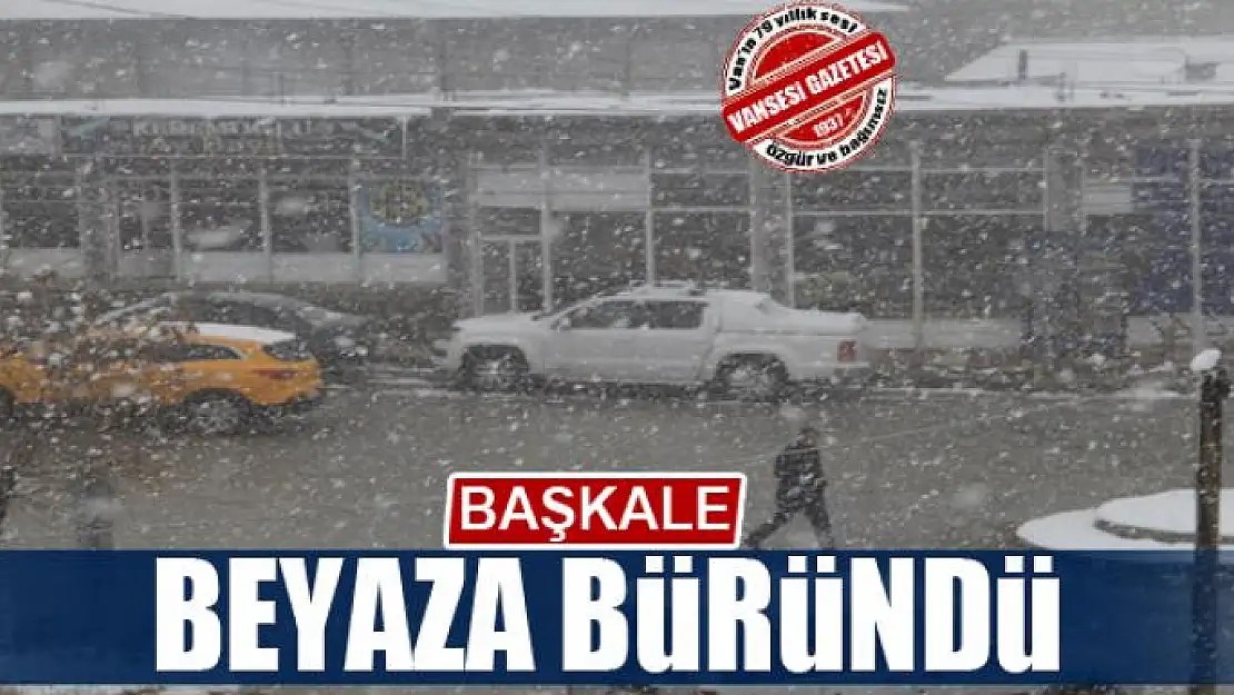 Başkale beyaza büründü