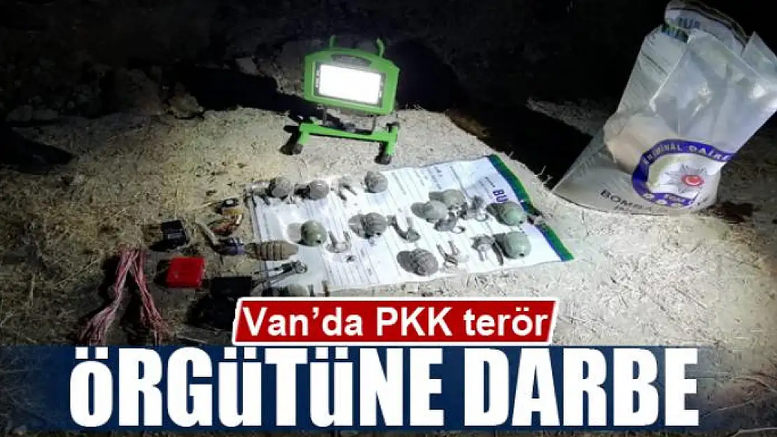 Van'da PKK terör örgütüne darbe