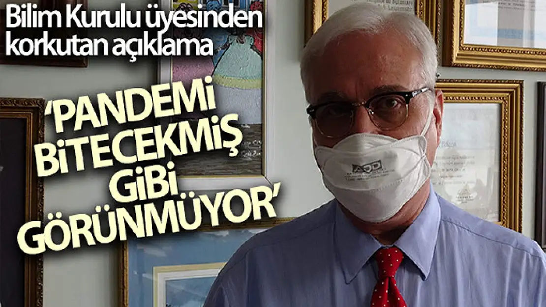 Prof. Dr. Tevfik Özlü: Pandemi pek bitecekmiş gibi görünmüyor