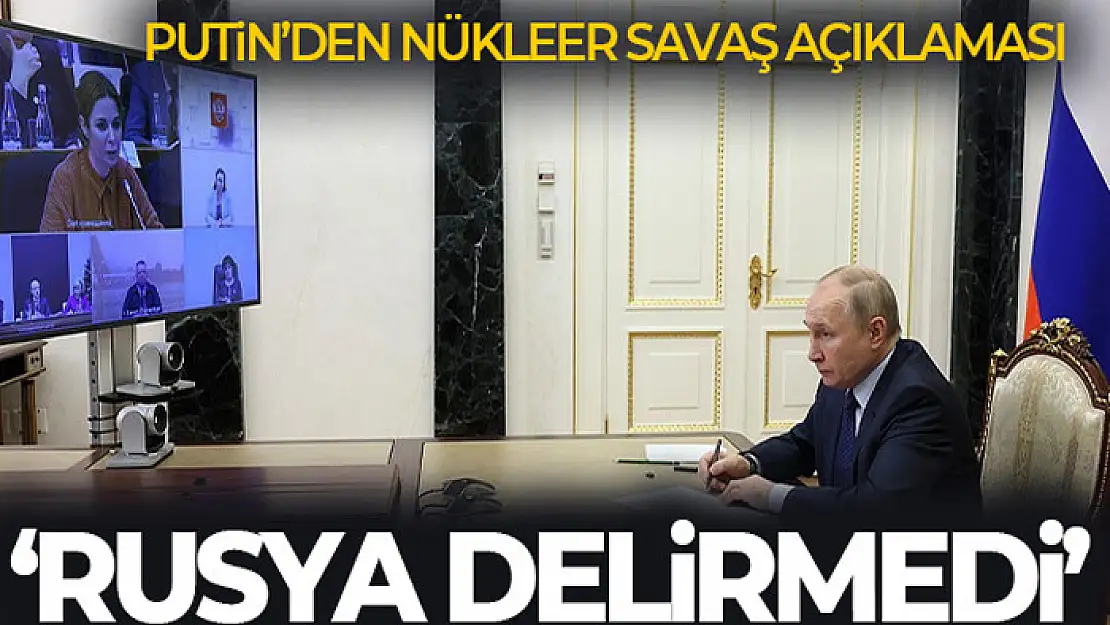 Putin: 'Rusya yalnızca düşman saldırısına yanıt vermek için nükleer silah kullanır'