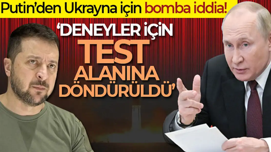 Putin: 'Ukrayna toprakları askeri biyolojik deneyler için bir test alanına dönüştürüldü'