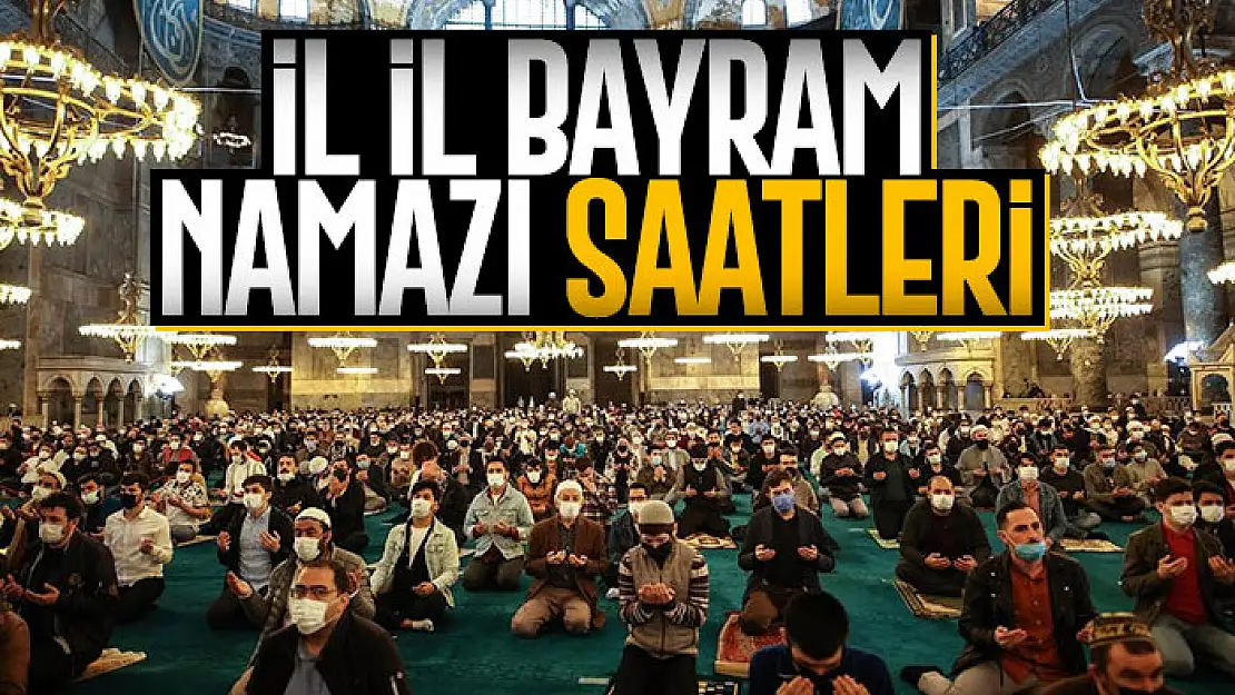 Ramazan Bayramı namaz saatleri