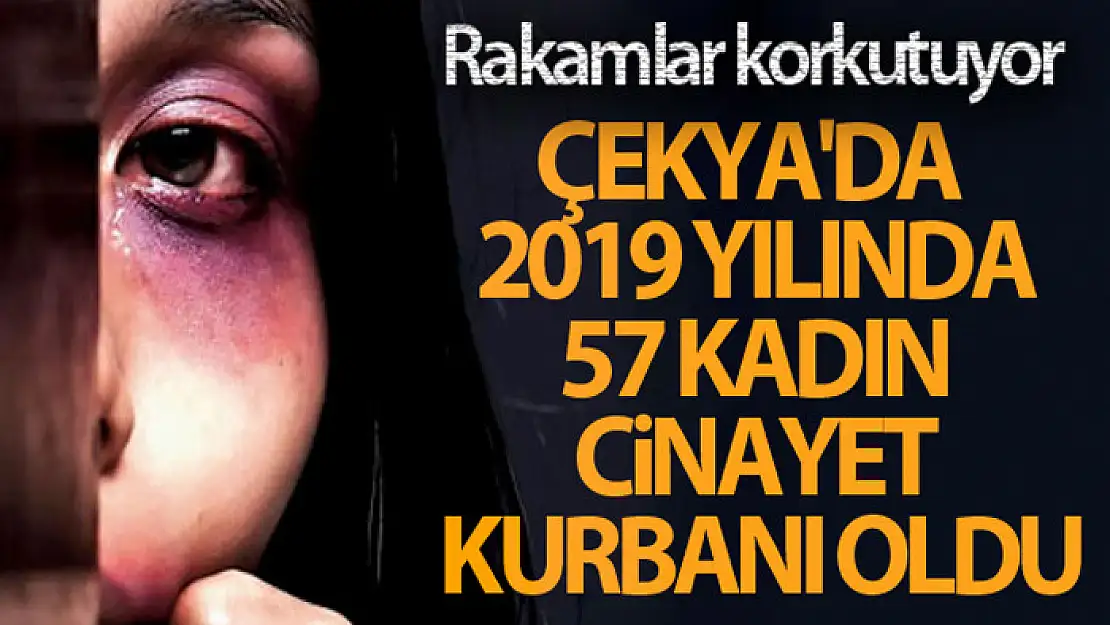 Rapora göre işlenen cinayetlerin yüzde 40'ını kadın cinayetleri oluşturuyor