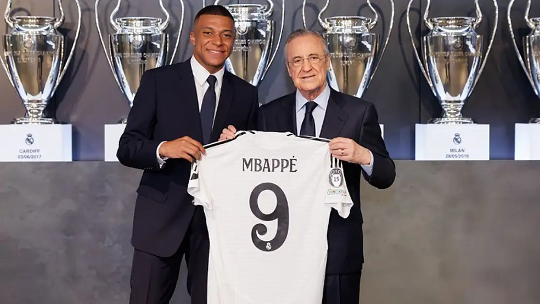 Real Madrid, Mbappe'yi 5 yıllığına kadrosuna kattı