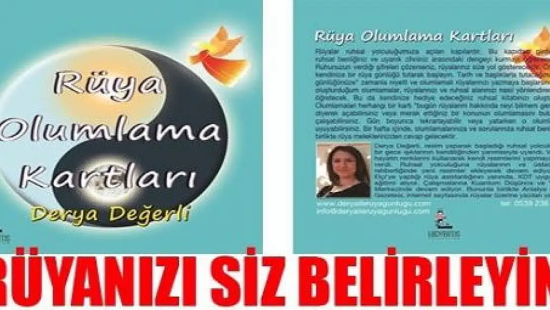 RÜYANIZI SİZ BELİRLEYİN