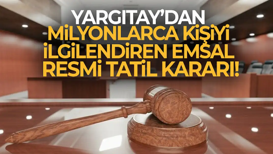 Resmi tatilde bir saat çalışan tam yevmiye alacak