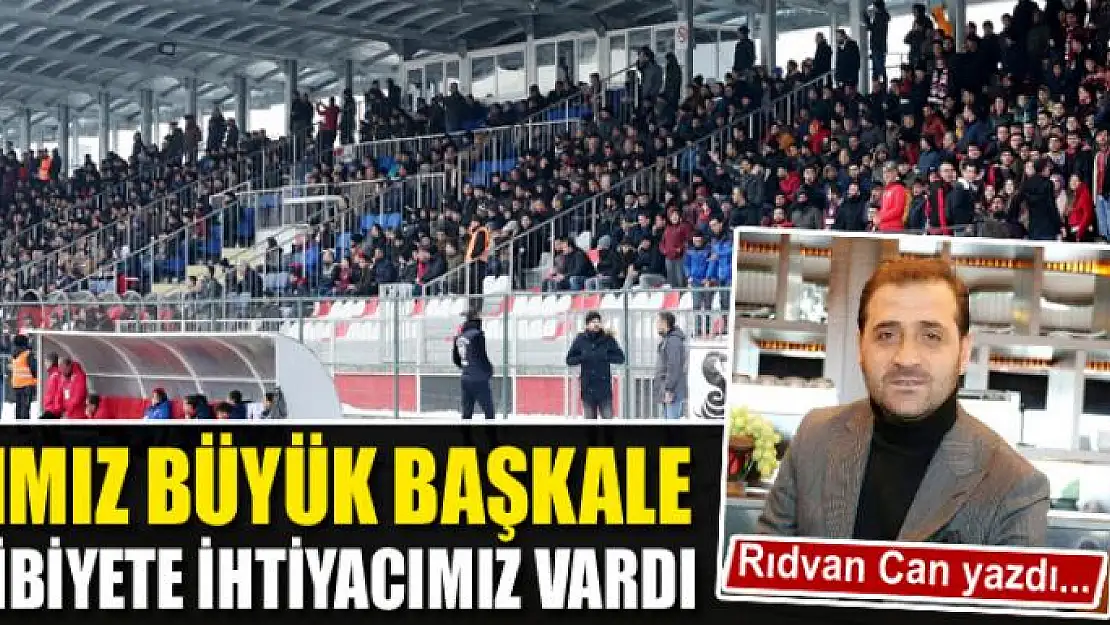 Acımız büyük Başkale