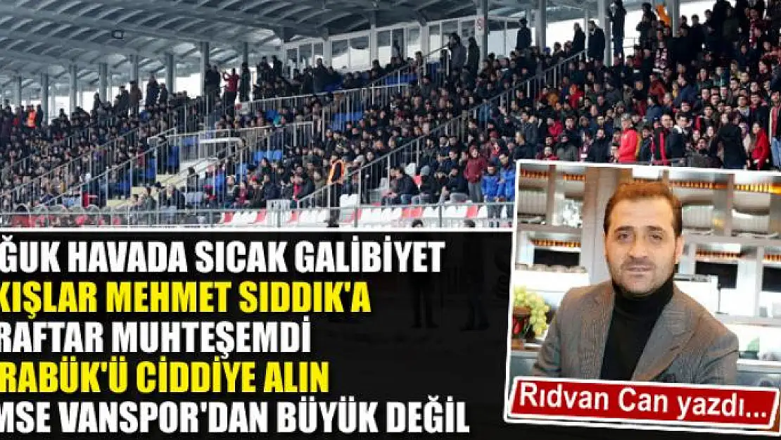 Soğuk havada sıcak galibiyet