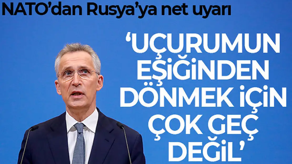 Rusya krizinde NATO'dan kritik açıklama