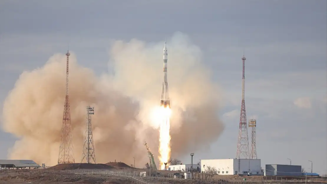 Rusya'nın Soyuz MS-25 uzay aracı Kazakistan'dan fırlatıldı