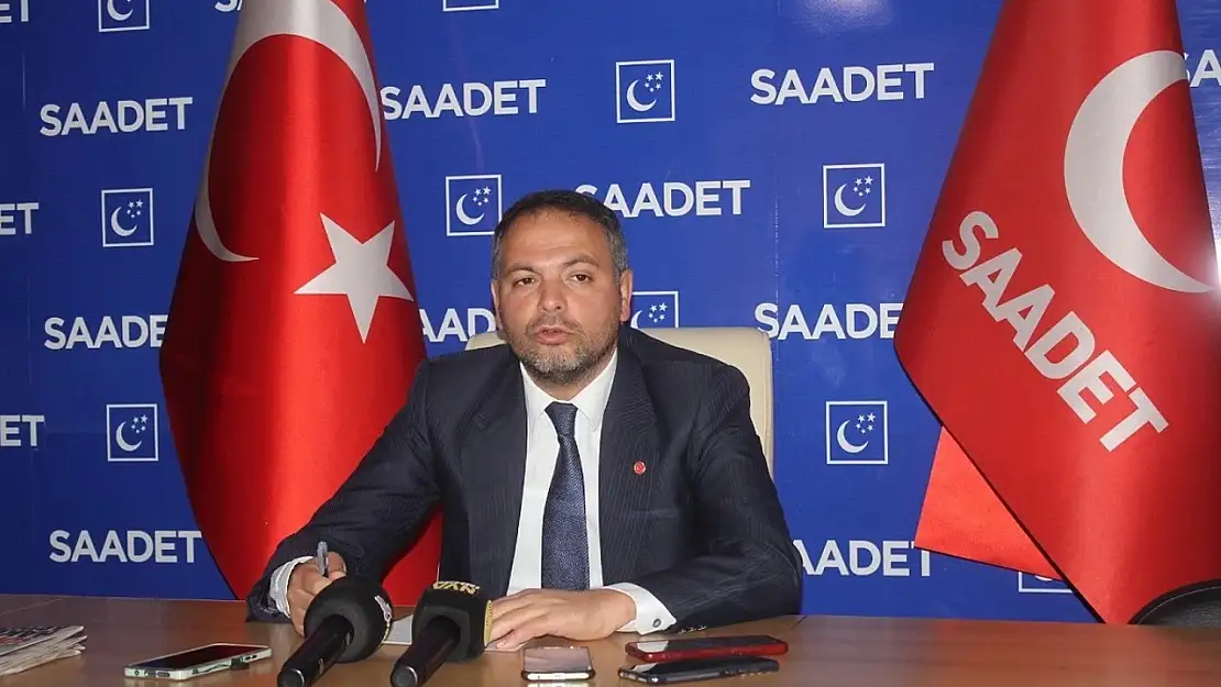 Saadet Partisi'nden Büyükşehir ve Edremit Belediyesi'ne eleştiri